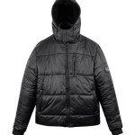 Gerard Mens Black Puffer Jacket with Sherpa Lined Hood