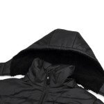 Gerard Mens Black Puffer Jacket with Sherpa Lined Hood