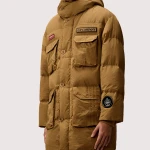 Adidas SPZL x C.P. Company Nylon Long Down Jacket