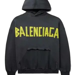 Balenciaga Tape Oversized Hoodie