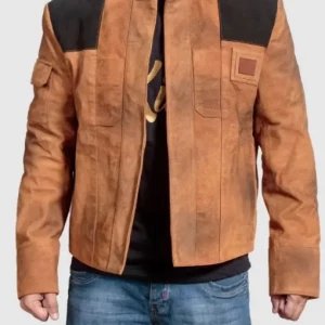 Alden Ehrenreich Solo A Star Wars Story Suede Jacket