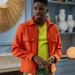 Emily in Paris S02 Samuel Arnold Orange Jacket