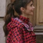 Lily Collins Emily In Paris S03 Cherries Jacket