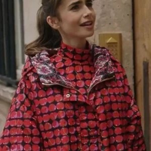 Lily Collins Emily In Paris S03 Cherries Jacket