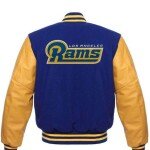 Los Angeles Rams Blue Varsity Jacket