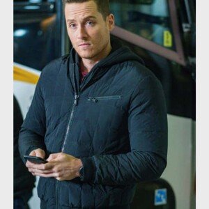 Jay Halstead Chicago P.D Black Bomber Jacket