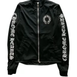 Chrome Hearts Black Horseshoe Track Jacket