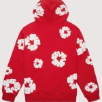 Red Denim Tears Hoodie