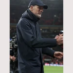 Thomas Tuchel Blue Hooded Coat