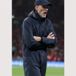 Thomas Tuchel Blue Hooded Coat