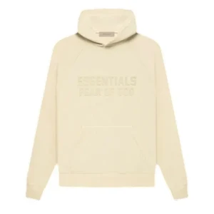 Beige Essentials Hoodie