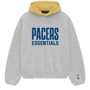 Fear of God Essentials NBA Pacers Hoodie Grey