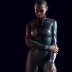 Cyberpunk 2077 T-Bug Black Jacket