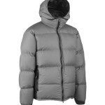 Grey Puffer Down Jacket