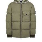 Stone Island Zip-Up Parka Jacket