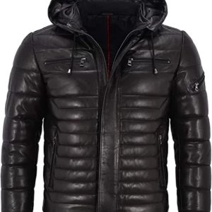 Men’s Puffer Hooded Jacket