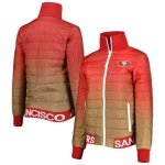 San Francisco 49ers Gold Puffer Jacket