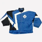 Hailey Bieber Toronto Maple Leafs Starter Jacket