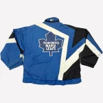 Hailey Bieber Toronto Maple Leafs Starter Jacket