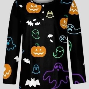 Halloween 2023 Black Spooky Sweatshirt