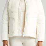 Hybrid Faux Shearling Jacket