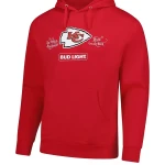 Kansas City Chiefs NFL x Bud Light Vintage Red Hoodie