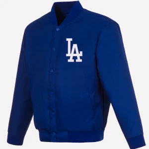 Los Angeles Dodgers Pollytwill Varsity Jacket