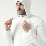 Men White Insulator Puffer Jacket