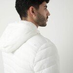 Men White Insulator Puffer Jacket