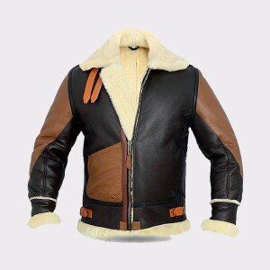 Mens B3 Aviator Shearling Sheepskin Jacket