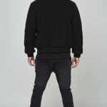 Mens Black Sherpa Jacket