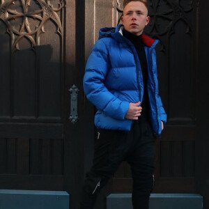 Men's Puffer Jacket Blue