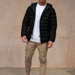 Men's Hooded Puffer Jackett