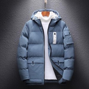 Men's Premium Blue Puffer Jacket