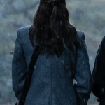 Chloe East Heretic 2024 Grey Coat