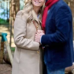 Fiona Gubelmann Tis the Season to Be Irish 2024 Beige Coat