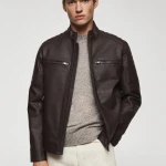 Nappa Leather Effect Jacket