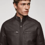 Nappa Leather Effect Jacket