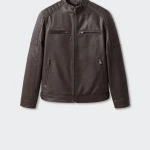 Nappa Leather Effect Jacket