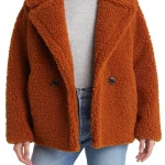 Gertrude Teddy Faux Shearling Coat