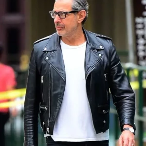 Jeff Goldblum Jurassic World Dominion Biker Jacket