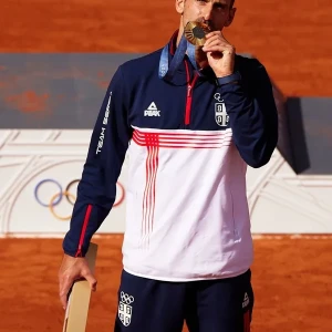 Paris Olympics 2024 Novak Djokovic Team Serbia Jacket