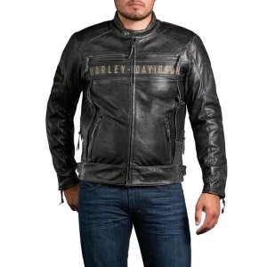 Harley Davidson Men Passing Link Triple Vent Jacket