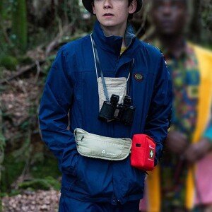 Asa Butterfield Sex Education Blue Jacket