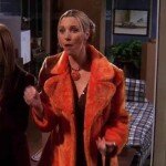 Phoebe Buffay FRIENDS Fur Coat