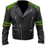 Men’s Classic Vintage Motorcycle Leather Jacket