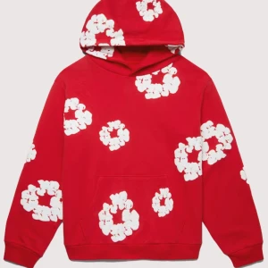 Red Denim Tears Hoodie