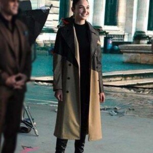 Gal Gadot Red Notice Coat