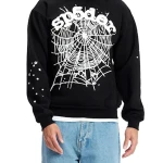 Sp5der OG Web Black Hoodie