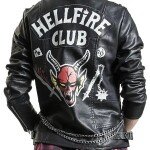 Stranger Things 4 Hellfire Club Biker Jacket